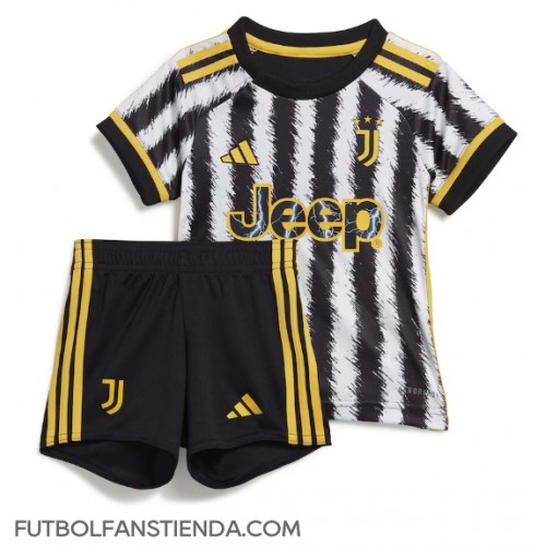 Juventus Primera Equipación Niños 2023-24 Manga Corta (+ Pantalones cortos)